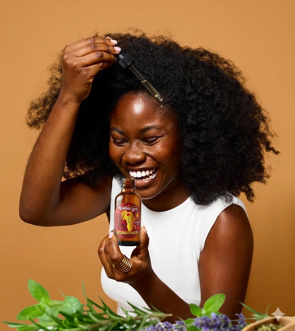 KABA GRO huile capillaire : Élixir de traitement premium contre la chute des cheveux