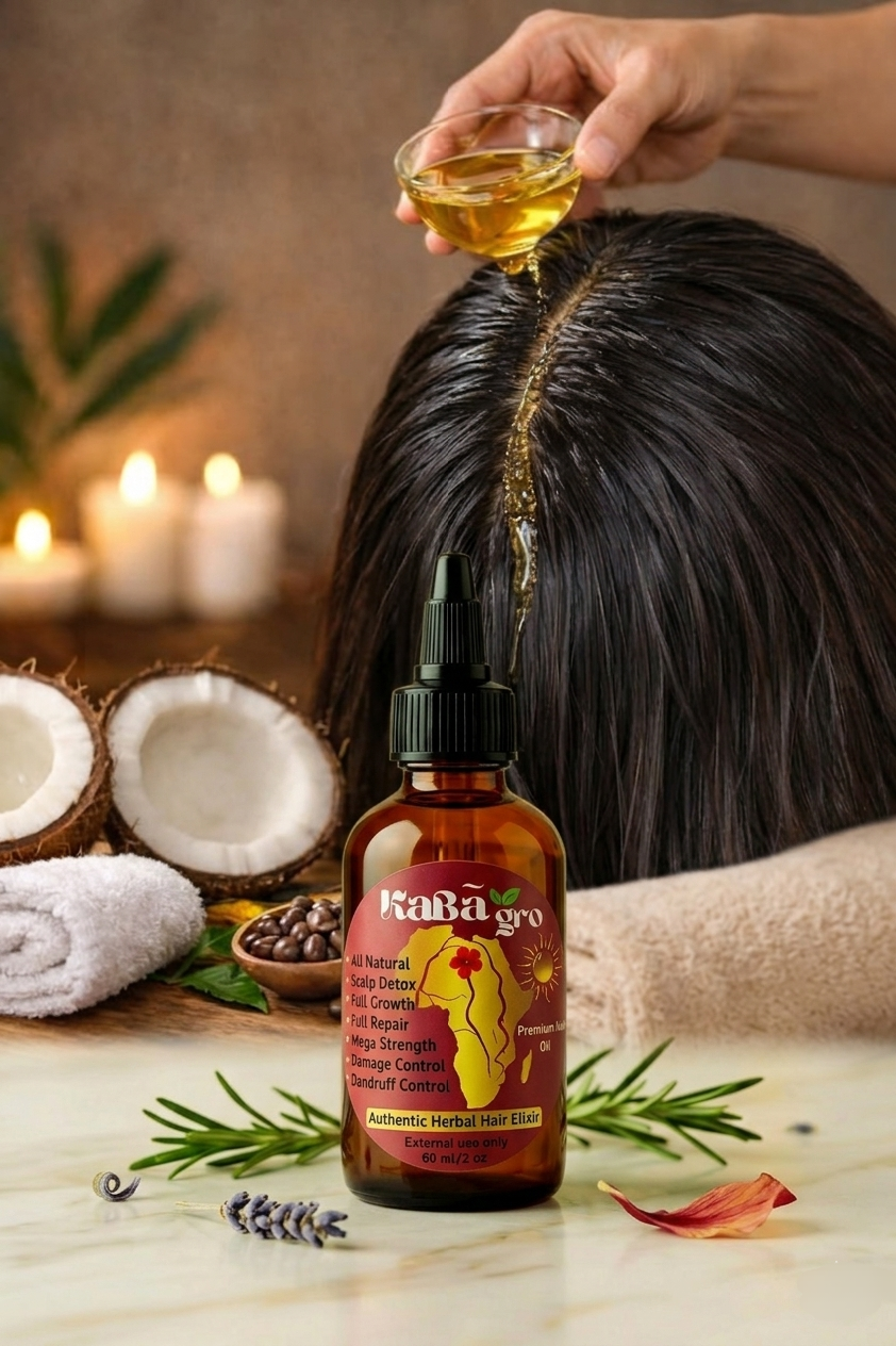 KABA GRO hair oil : Premium Hair Loss Treatment Elixir