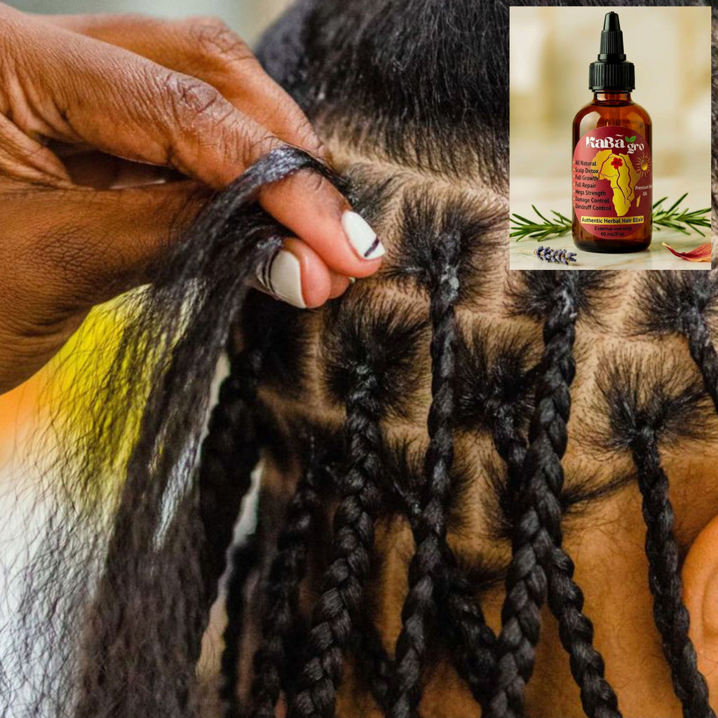 KABA GRO huile capillaire : Élixir de traitement premium contre la chute des cheveux