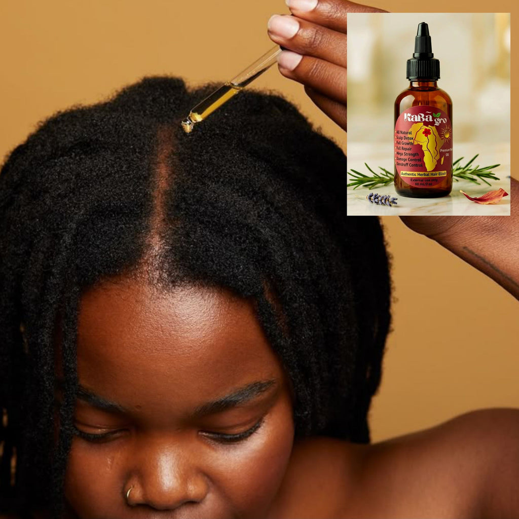 KABA GRO huile capillaire : Élixir de traitement premium contre la chute des cheveux